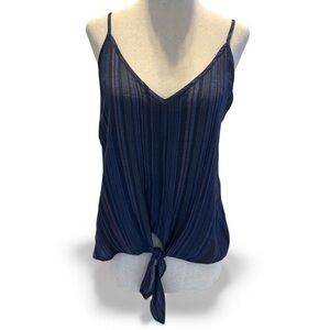 Ten Sixty Sherman Navy Striped Camisole